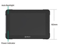 AT-10AL Pantalla de Agricultura de Precisión de 10 Pulgadas, Tablet PC Robusta para Vehículos con Linux, Yocto Debian, Control de Secciones, Agricultura, CAN Bus