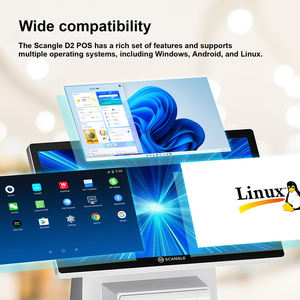 Caisse enregistreuse tactile tout-en-un D2 avec imprimante 80 mm, compatible POS pour Windows et Android OS, compatible Google Store - Product Image 6