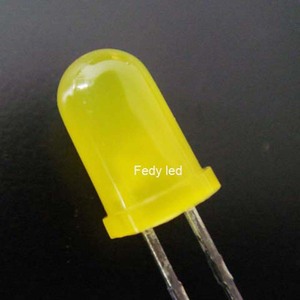 Lentille diffuse de couleur haute tension Cool Warm White Red Blue GreenYellow Red 5mm <span class=keywords><strong>12V</strong></span> LED <span class=keywords><strong>Diode</strong></span> pour lumières - Product Image 4