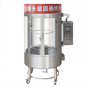 Horno Rotatorio Comercial de Acero Inoxidable para Asar <span class=keywords><strong>Pato</strong></span>, a Gas, Carbón y Eléctrico, Multifuncional para <span class=keywords><strong>Pato</strong></span> y Pollo - Product Image 3