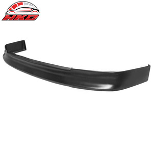 Alerón Delantero Estilo CS para Honda Civic EF 88-91, Sin Pintar, Negro, PU, Accesorio Exterior de Alta Calidad - Product Image 1