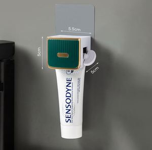 Best Selling Novelty Design Manual Household Dispenser Bathroom <b>Wall</b>-Mounted Toothpaste Squeezer - Product Image 5