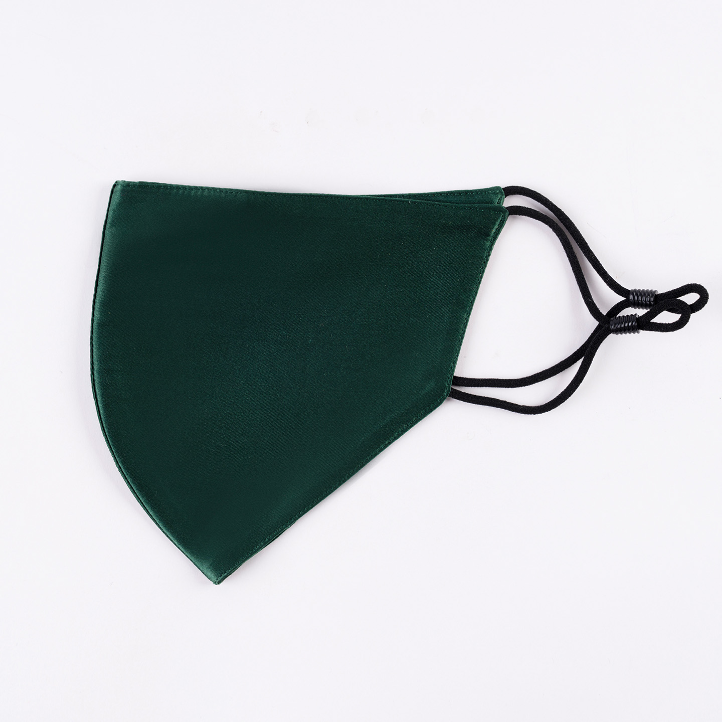Couvre-visage en soie de mûrier verte 100% qualité 6A