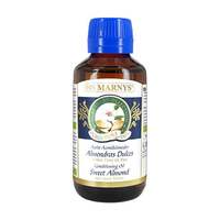 Huile essentielle pure naturelle d'amande douce pressée à froid Marnys 125 ml, soin pour la peau et les cheveux