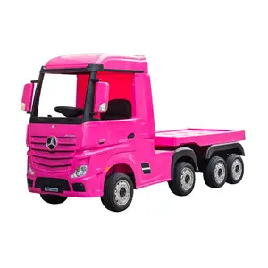 Licentie Rit Op Auto 24V Auto 'S Voor Kinderen Om Te Rijden Elektrische Vrachtwagen Baby Speelgoed Tractor