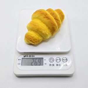 Croissant miniature en PU, saveur originale, simulation de blé, à rebond lent, pour décoration alimentaire et pâtisserie, vente en gros - Product Image 6
