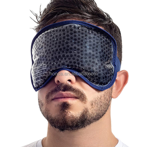 Cuscinetti in Gel Super Morbidi per Occhi con Fascia Elastica, Impacco Caldo/Freddo, Perle di Gel Rinfrescanti, Sollievo da Occhiaie e Gonfiore, per Dormire - Product Image 1