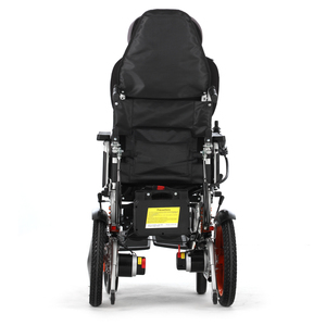 Baichen silla de ruedas eléctrica de acero todoterreno para exteriores de alta calidad barata silla de ruedas eléctrica todo terreno con respaldo alto para adultos - Product Image 4