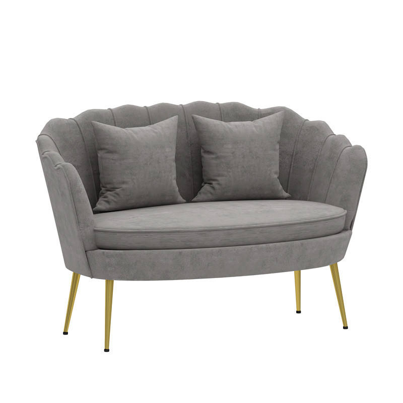 Canapé double (gris)