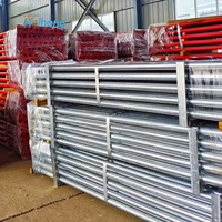 Puntal de Acero para Edificios Comerciales, Puntal de Soporte Galvanizado Anticorrosión para Centros Comerciales, Talleres y Encofrados Residenciales