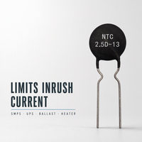 Sensor Suhu MF72 Power NTC Thermistor 2.5D-13