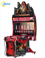 KAIMI Simulateur de tir d'arcade à monnayeur, très populaire, avec écran LCD 55 pouces, jeu de tir au pistolet d'extermination d'aliens
