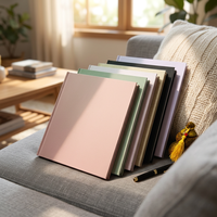Carnet de notes personnalisable en cuir PU écologique et durable, format A4, A5, A6, couverture rigide pour les professionnels