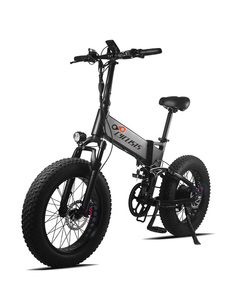 Bicicleta Plegable con Llantas Gruesas de 20" y 4.0, Batería de Litio de 500w 48v 13ah, Alcance de 50km, Frenos de Disco Hidráulicos de 7 Velocidades, Bicicleta Eléctrica para Adultos Hanma-cruis - Product Image 4