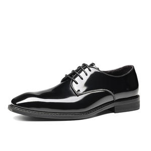 Chaussures en cuir pour hommes Derby de haute qualité, nouvelle mode britannique rétro, respirantes, décontractées, première couche de cuir de vache - Product Image 5