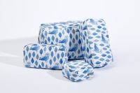 Pochette de maquillage légère et écologique en PU, idéale pour les voyages, avec fermeture éclair, pour organiser les cosmétiques, sacs de rangement multi-tailles