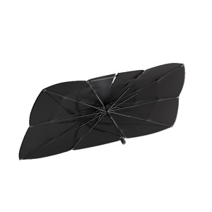 Car Sunshade <b>Umbrella</b> Titanium Silver Foldable Front Windshield Sun Protection Shade - Product Image 1
