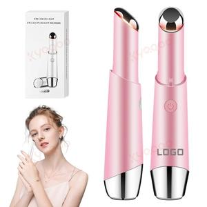2026 New Arrival Rechargeable 3 in 1 Vibrating Heat Eye Lift Wand 3 Colors Eye Care Beauty Massager for Dark Circles Eye Bags - Product Image 3