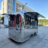Remorque porte-équidés commerciale clé en main à 4 roues avec auvent, certifiée DOT, pour aéroport, usine, prix de gros