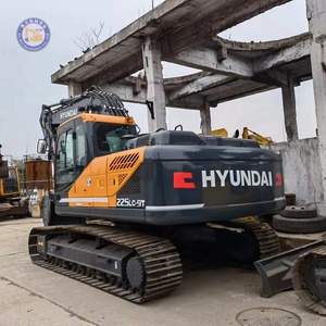 Maquinaria de Construcción para Movimiento de Tierras de Alta Eficiencia, Excavadora de Orugas HYUNDAI 225LC de 22 Toneladas, Precio Económico con Componentes Principales - Product Image 1