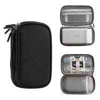 Porte-documents de voyage en matériau RPET de bonne qualité, blocage RFID, porte-passeport recyclé pour carte de crédit, carte d'identité