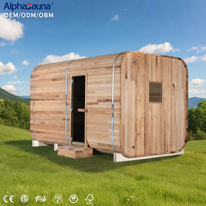 <span class=keywords><strong>Camping</strong></span> Maison préfabriquée en bois fabriquée en usine intégrée avec grand sauna et salon confortable idéal pour Resort et Villa - Product Image 1