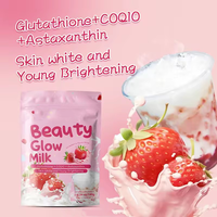 Poudre de lait de beauté originale, 30 sachets, sans OGM, sans gluten, boisson infusée au collagène, complément alimentaire