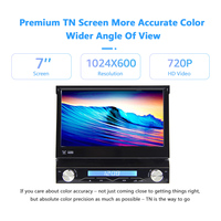 7 ''1Din Android13.0 T610/7862 lecteur multimédia de voiture universel octa-core avec 4G RAM + 64G ROM Wifi DSP CarPlay/Auto TPMS DAB OBD 4G