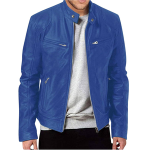 Veste en cuir de mouton de haute qualité pour hommes Logo personnalisé Vêtements de mode à capuche légers pour l'hiver - Product Image 1