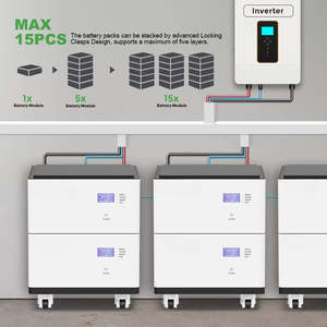 <b>48V</b>/51.2V 600Ah 30kWh Grade a Lithium Stackable <b>Batteries</b> 200Ah 400Ah 800Ah 10Kw Home Solar Energy Storage System 200Ah Lithium - Product Image 5