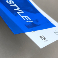 Étiquette volante en PVC avec logo personnalisé à la mode étiquettes volantes pivotantes recyclables étiquette de prix étiquette volante étiquettes commerciales avec ficelle