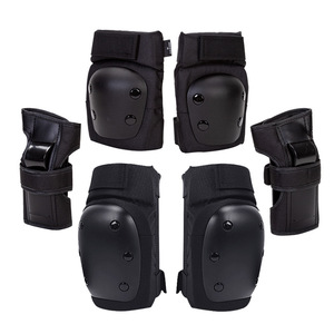 แผ่นรองข้อศอก แผ่นรองเข่า ชุดสำหรับเด็ก โรลเลอร์สเก็ตป้องกันการกระแทก ดูดซับแรงกระแทก ป้องกันขั้นพื้นฐานสำหรับทุกเพศ ES 068 - Product Image 1