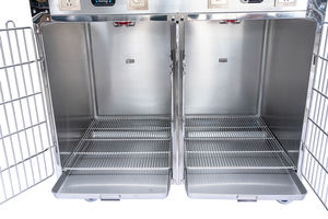 304 in acciaio inox gabbia ospedaliera ICU con camera di ossigeno attrezzature terapeutiche veterinarie per Pet forniture - Product Image 2