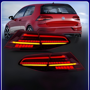 Luces Traseras LED para VW Golf 7 (MK7) 2014-2020 |   Intermitentes Dinámicos Secuenciales, Conjunto de Luces LED DRL y de Freno Completas - Product Image 1
