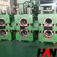 Ligne de production automatique continue de barres d'armature en acier de 10 mm à 32 mm, machine de laminage à chaud de l'acier, machine de fabrication de barres d'armature en acier