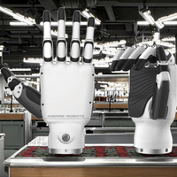 Mano Robótica Humanoide Industrial Lingheyun 6DOF RH56DFX con Caja de Engranajes, Fuerza de Agarre de 15N, Control de Posición, para Investigación y Prótesis, 5 Mandíbulas
