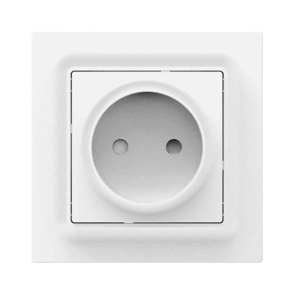 Manufacturer OEM Hot Sale High Quality Modern EU Switch Sockets European 1 Gang 2 Way Wall Switches and Sockets