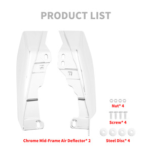 Protector de Calor para el Chasis Central de Motocicleta, Compatible con Modelos Harley Touring, Glide, Ultra Limited, Accesorios de Modificación para Trikes - Product Image 3