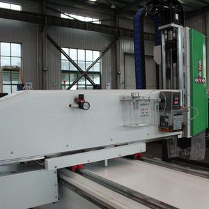 Machine de fabrication de fenêtres et de portes, perceuse à charnières monotête 3000 mm pour <span class=keywords><strong>profil</strong></span>és aluminium avec changement d'outil automatique, code G - Product Image 6