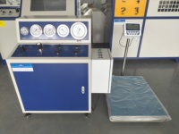 Machine de remplissage automatique de cylindres d'extincteurs pneumatiques FM200 Novec N2 à haute pression