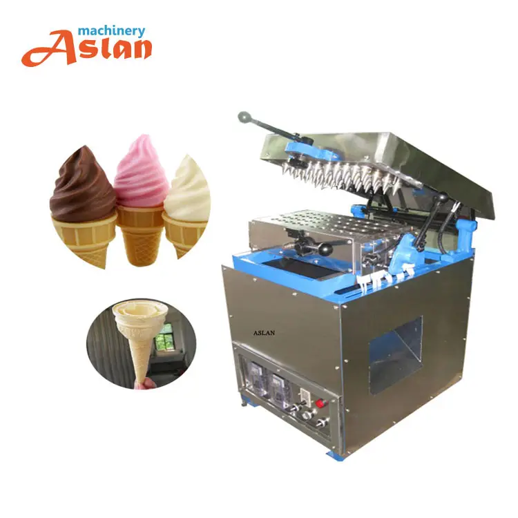 ice cream cone cup forming machine / commercial ice cream cone maker / ice cream cone wafer making machine