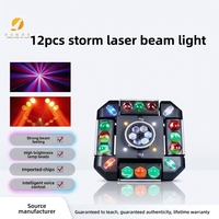 Barra de Luces LED DMX512 de 12 LED, Efecto Estroboscópico RGB, Iluminación para DJ, KTV, Clubes y Eventos