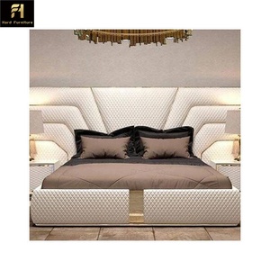 Ensemble de Chambre à Coucher de Luxe de Qualité Supérieure, Expérience de Plaisir, Lit Double Moderne en Cuir Souple, Mobilier d'Hôtel Haut de Gamme - Product Image 6