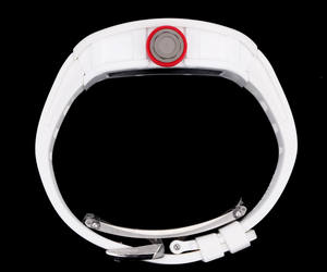 Boîtier en céramique blanche intégrant de nouveaux éléments du nouveau siècle dans les techniques horlogères traditionnelles Montre mécanique - Product Image 4