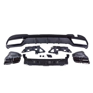 Kit de Carrocería para Automóvil, Piezas de Automóvil, Difusor Trasero con Tubo de Escape para <span class=keywords><strong>Mercedes</strong></span> <span class=keywords><strong>Benz</strong></span> Clase <span class=keywords><strong>E</strong></span> W212 2010-2013 a 2014 Amg, de Antiguo a Nuevo - Product Image 1