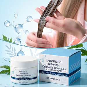 Shampooing Apaisant pour le <span class=keywords><strong>Cuir</strong></span> <span class=keywords><strong>Chevelu</strong></span> à Base de Plantes, Traitement de la Dermatite Séborrhéique, du <span class=keywords><strong>Psoriasis</strong></span> et de l'Eczéma, Soin de la Foliculite, Marque Privée - Product Image 1
