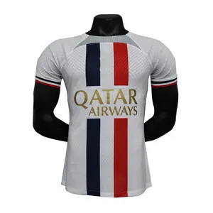 Camisa de futebol personalizada para jogadores versão 23-24 nova temporada, camisa de futebol infantil, roupa respirável para Bayern Real Madrid, vintage para adultos