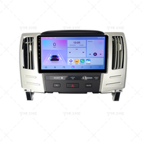 Maisimei bingkai pemutar DVD 9 inci baru untuk LEXUS RX300/RX330/RX350/RX400 2004-2008 Kit dasbor kontrol pusat navigasi Android