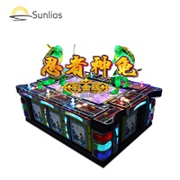 Armoire d'arcade métallique personnalisée Sunlios pour jeux en ligne avec garantie de 12 mois, compatibilité 110/220V, finition colorée, prise US