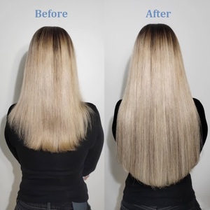 Cinta de salón en extensiones de cabello Cinta invisible de cabello humano Remy virgen de cutícula completa en extensión de cabello humano - Product Image 6
